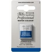 Demi-godet d’aquarelle extra-fine Winsor & Newton Pro – Bleu Anvers 010 Série 1