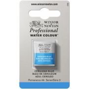 Demi-godet d’aquarelle extra-fine Winsor & Newton Pro – Bleu ceruleum 137 Série 3