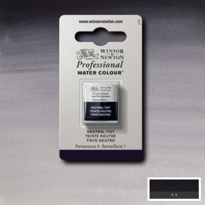 Demi-godet d’aquarelle extra-fine Winsor & Newton Pro – Teinte neutre 430 Série 1