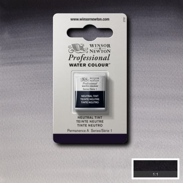 Demi-godet d’aquarelle extra-fine Winsor & Newton Pro – Teinte neutre 430 Série 1