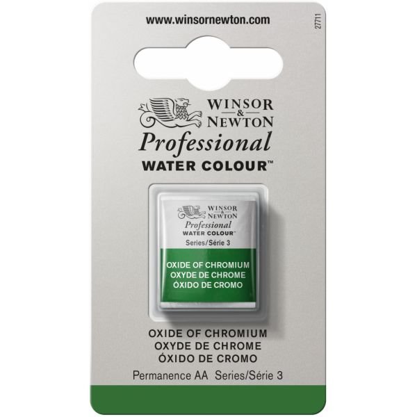 Demi-godet d’aquarelle extra-fine Winsor & Newton Pro – Oxyde de chrome 459 (Série 3)