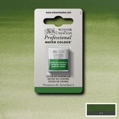 Demi-godet d’aquarelle extra-fine Winsor & Newton Pro – Oxyde de chrome 459 (Série 3)