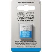 Demi-godet d’aquarelle extra-fine Winsor & Newton Pro – Bleu Winsor (nuance verte) 707 Série 1