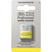 Demi-godet d’aquarelle extra-fine Winsor & Newton Pro – Jaune citron Winsor 722 Série 1