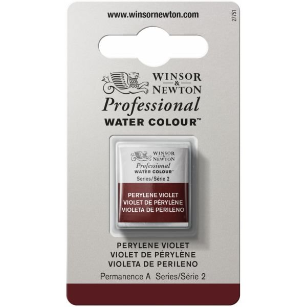 Demi-godet d’aquarelle extra-fine Winsor & Newton Pro –  Violet de pérylène 470 Série 2