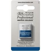 Demi-godet d’aquarelle extra-fine Winsor & Newton Pro – Turquoise phtalo 526 Série 2