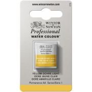 Demi-godet d’aquarelle extra-fine Winsor & Newton Pro – Ocre jaune clair 745 Série 1