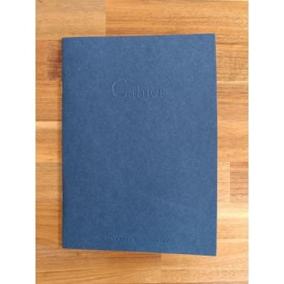 CAHIER ATELIER DU PAPIER A4 COUVERTURE BLEUE