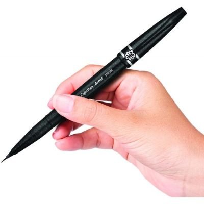 FEUTRE PINCEAU SESF30C BRUSH SIGN PEN ARTIST NOIR