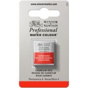 Demi-godet d’aquarelle extra-fine Winsor & Newton Pro – Rouge de cadmium 094 162 Série 4