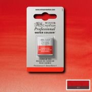 Demi-godet d’aquarelle extra-fine Winsor & Newton Pro – Rouge de cadmium 094 162 Série 4
