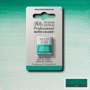 Demi-godet d’aquarelle extra-fine Winsor & Newton Pro – Vert cobalt 184 Série 4