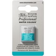Demi-godet d’aquarelle extra-fine Winsor & Newton Pro – Turquoise cobalt clair 191 Série 4
