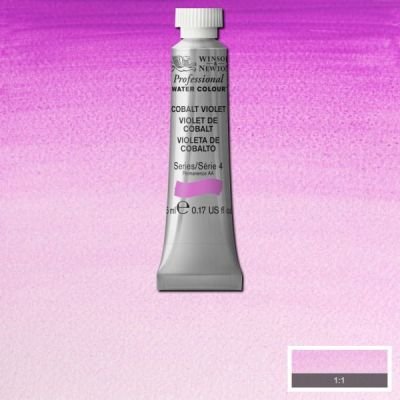 Tube d’aquarelle 5mL extra-fine Winsor & Newton Pro – Violet de cobalt 192 Série 4