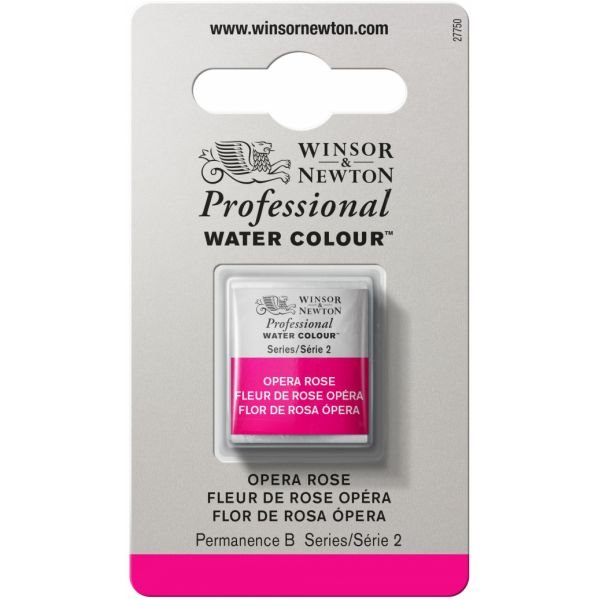 Demi-godet d’aquarelle extra-fine Winsor & Newton Pro – Rose Opera 448 Série 2