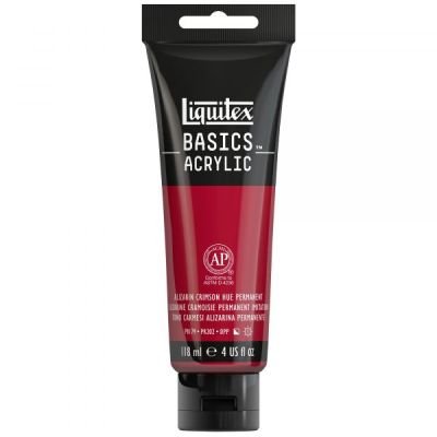 Tube de 118mL d’acrylique Basics – alizarine cramoisie