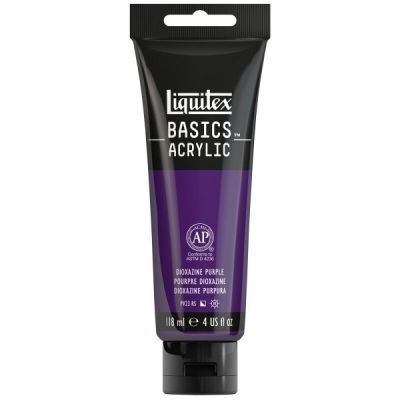 Tube de 118mL d’acrylique Basics – pourpre (dioxazine)