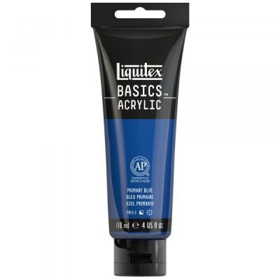 Tube de 118mL d’acrylique Basics – bleu primaire
