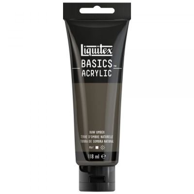 Tube de 118mL d’acrylique Basics – terre d’ombre naturelle