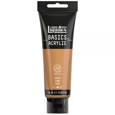 Tube de 118mL d’acrylique Basics – cuivre