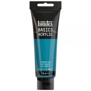 Tube de 118mL d’acrylique Basics – bleu turquoise
