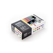 Pack de 12 tubes 22mL d’acrylique Basics