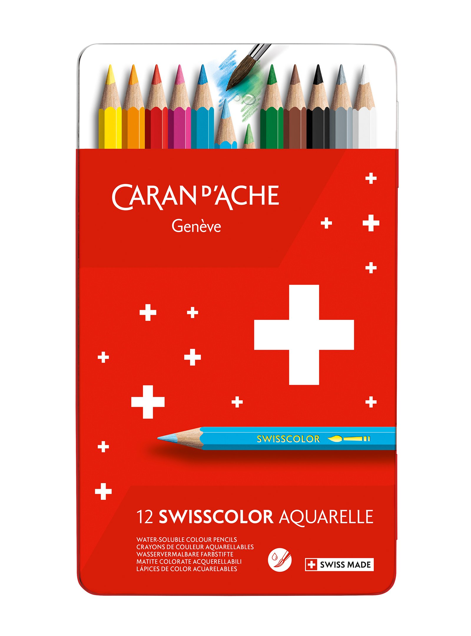 SWISSCOLOR 12 CRAYONS