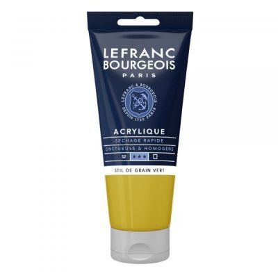 Tube d’acrylique fine 80mL Lefranc Bourgeois – Stil de grain vert
