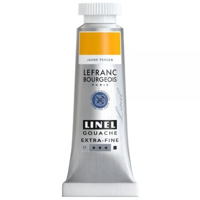 Tube de gouache 14mL Linel extra-fine – Jaune persan (Série 1)