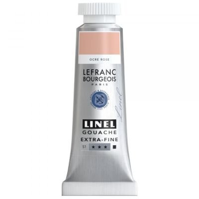 Tube de gouache 14mL Linel extra-fine – Ocre Rose (Série 1)