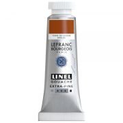 Tube de gouache 14mL Linel extra-fine – Terre de sienne brûlée (Série 2)