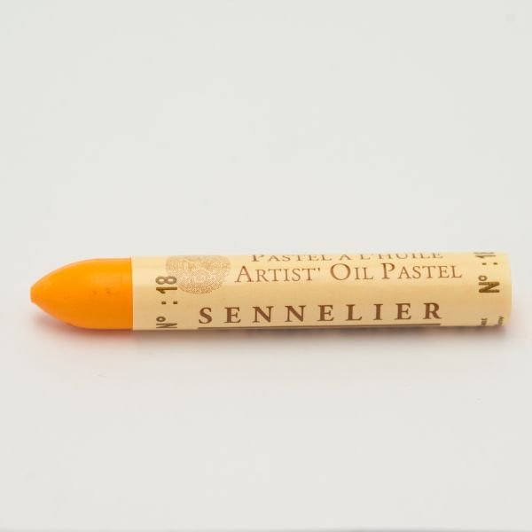 PASTEL HUILE SENNELIER 5ML JAUNE BRILLANT 18
