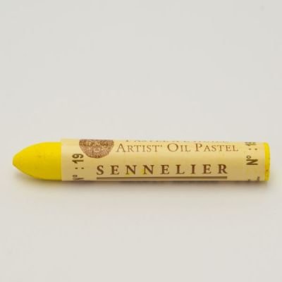 PASTEL HUILE SENNELIER 5ML JAUNE CITRON 19