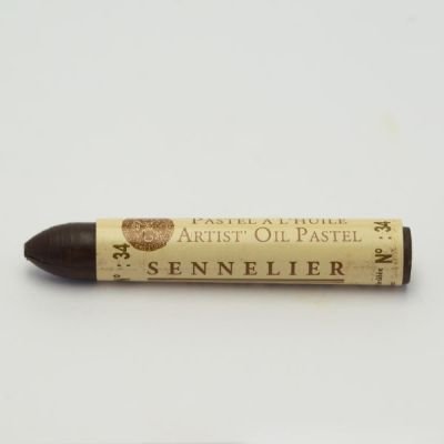 PASTEL HUILE SENNELIER 5ML TERRE D OMBRE BRULEE 34