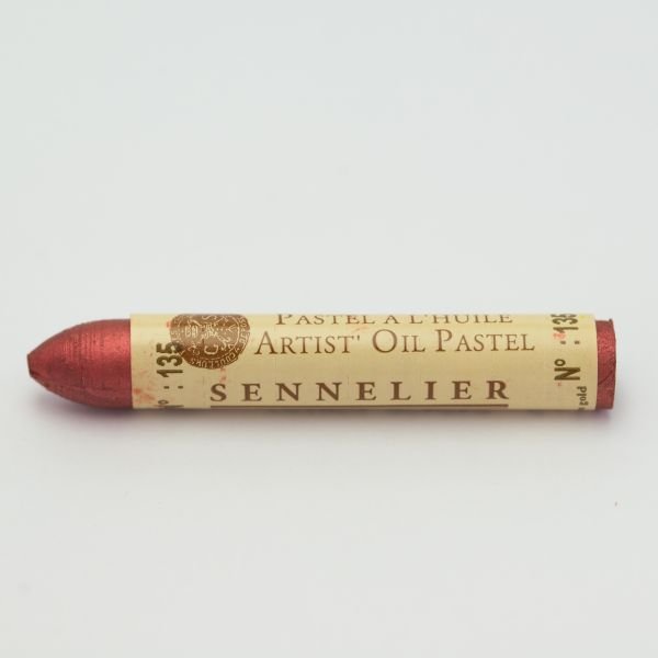 PASTEL HUILE IRIS  SENNELIER 5ML OR ROUX 135
