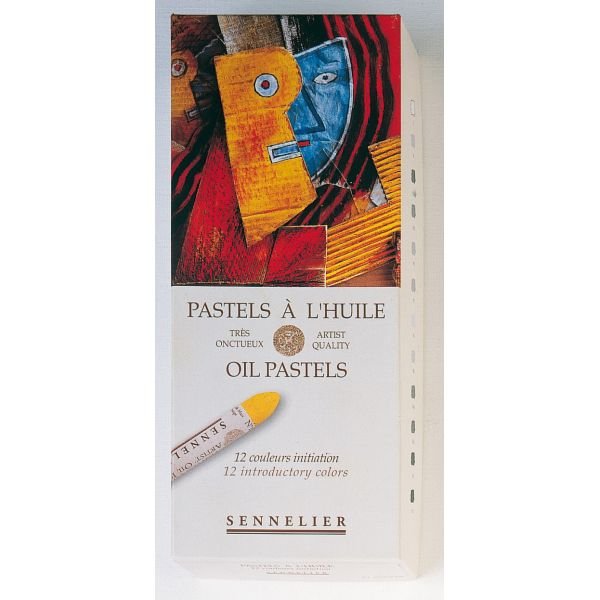 Boîte de 12 pastels à l’huile Sennelier – Initiation