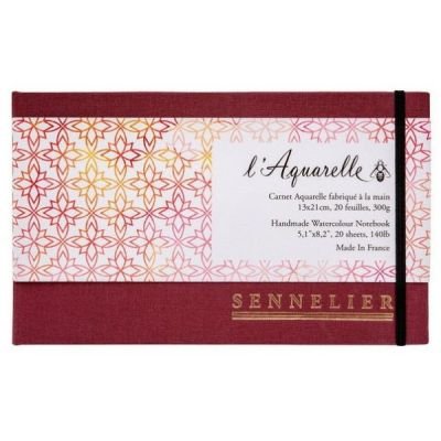 CARNET AQUARELLE 13X21 20F