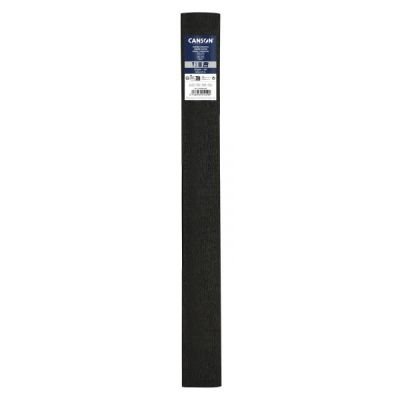 ROULEAU CREPON 50X250 30G NOIR 29