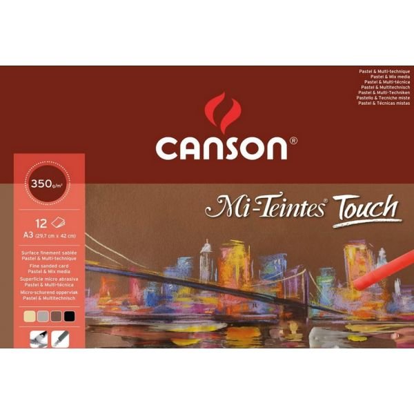 MI-TEINTES TOUCH 12 FEUILLES 24X32CM