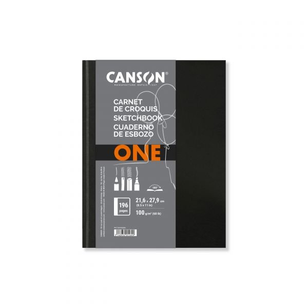Canson Livre One format 21,6×27,9cm (proche A4)