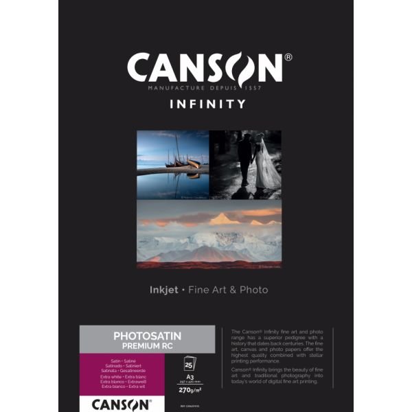 BOITE PHOTOSATIN 270G 25F A3