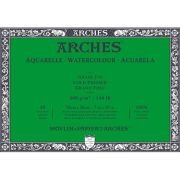 Bloc de papier aquarelles Arches Grain Fin 20 feuilles 18x26cm