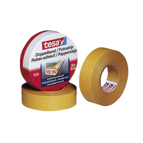 Rouleau adhésif double face Tesa 15mm x 10m