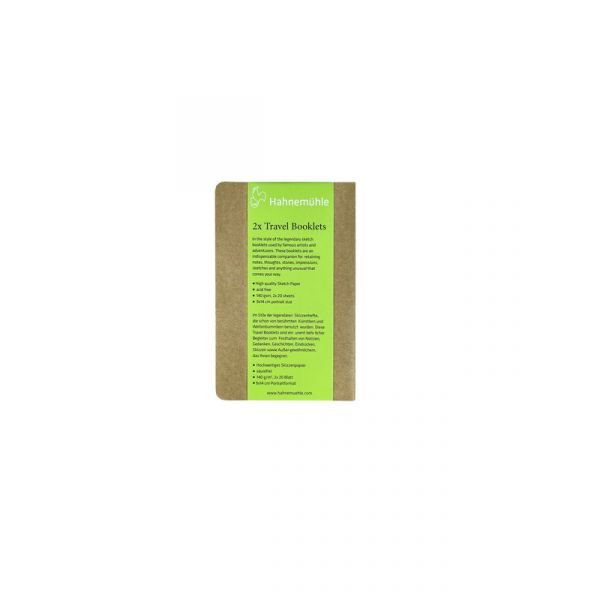 Travel Booklet lot de 2 carnets format poche (9x14cm)