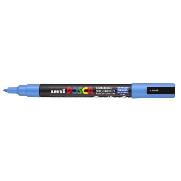 POSCA PC3M BLEU CIEL / SKY BLUE