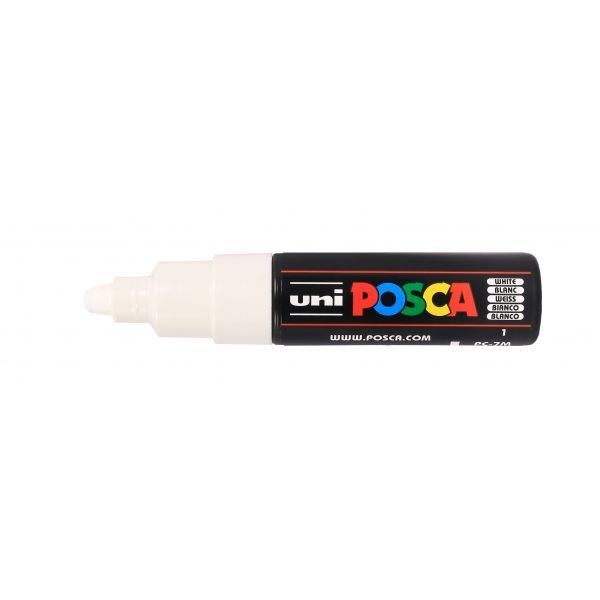 POSCA PC7M BLANC / WHITE