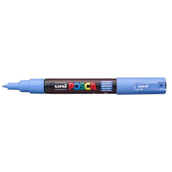 POSCA PC1M BLEU CIEL / SKY BLUE