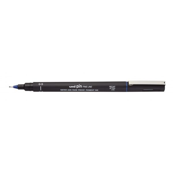Feutre Uni-Pin bleu 0,5mm
