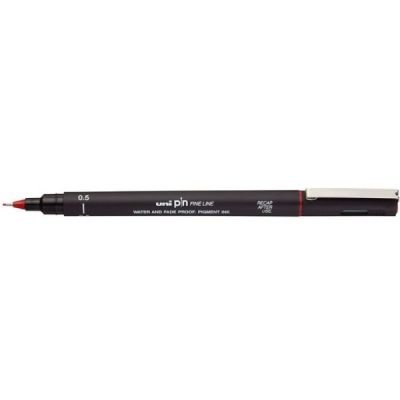 Feutre Uni-Pin rouge 0,5mm