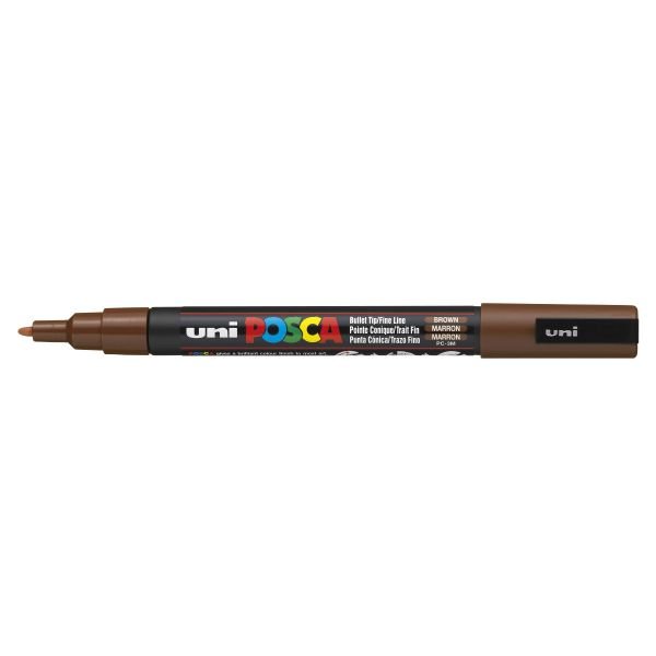 POSCA PC3M MARRON / BROWN